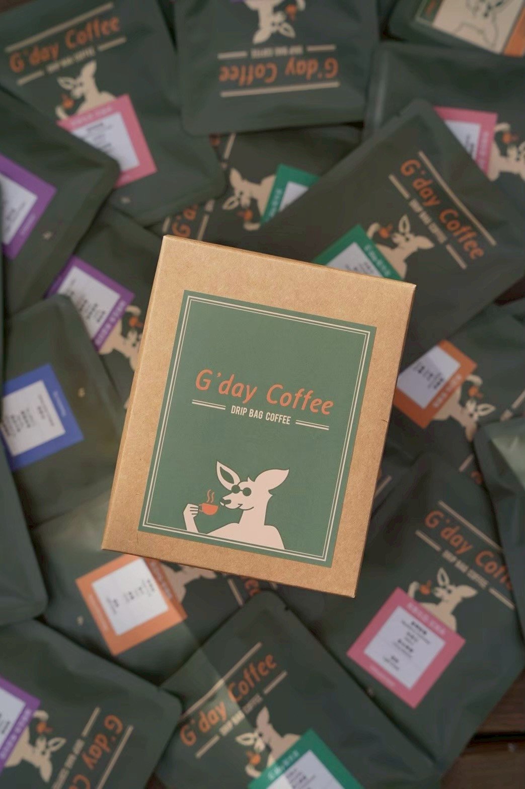 G’day 中焙配方豆子