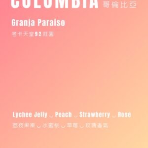 哥倫比亞 - 考卡 天堂92莊園